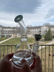 Glass bong
